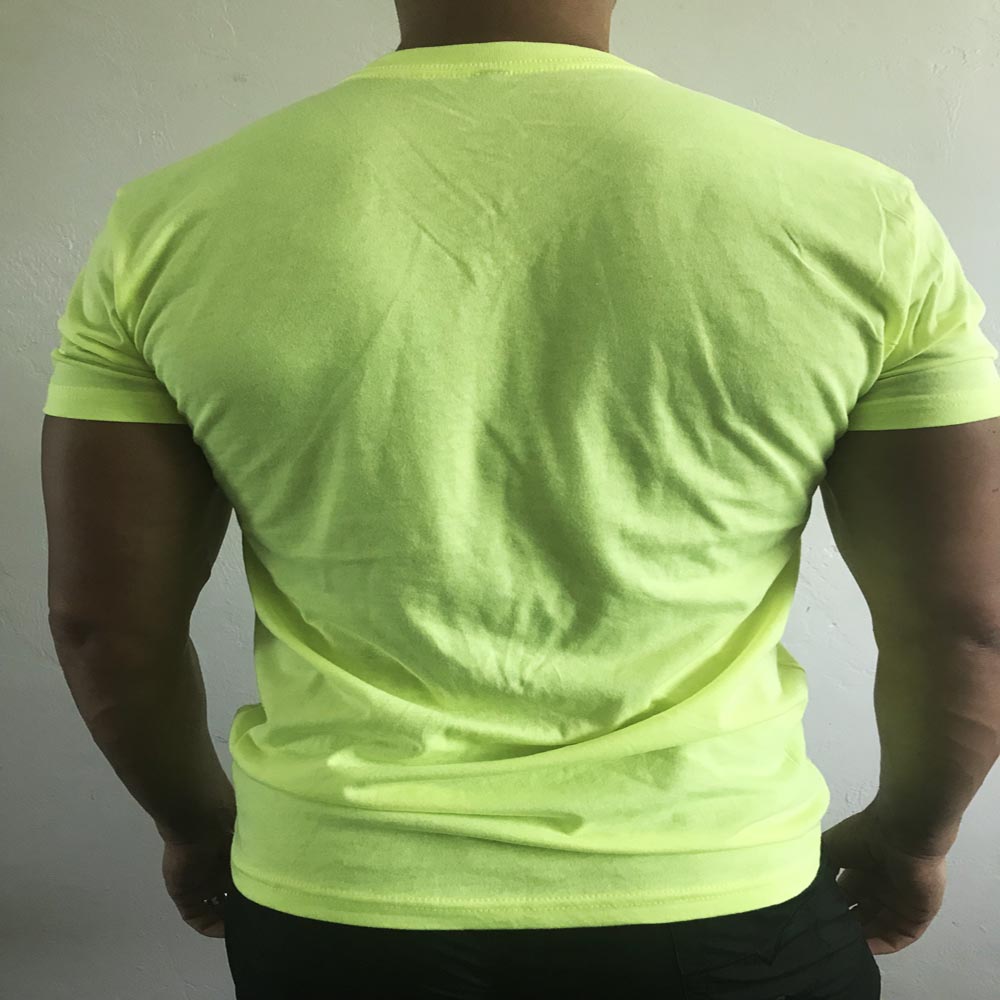 Bling Headphone Tee Neon Yellow Bling Headphone Tee Neon Yellow