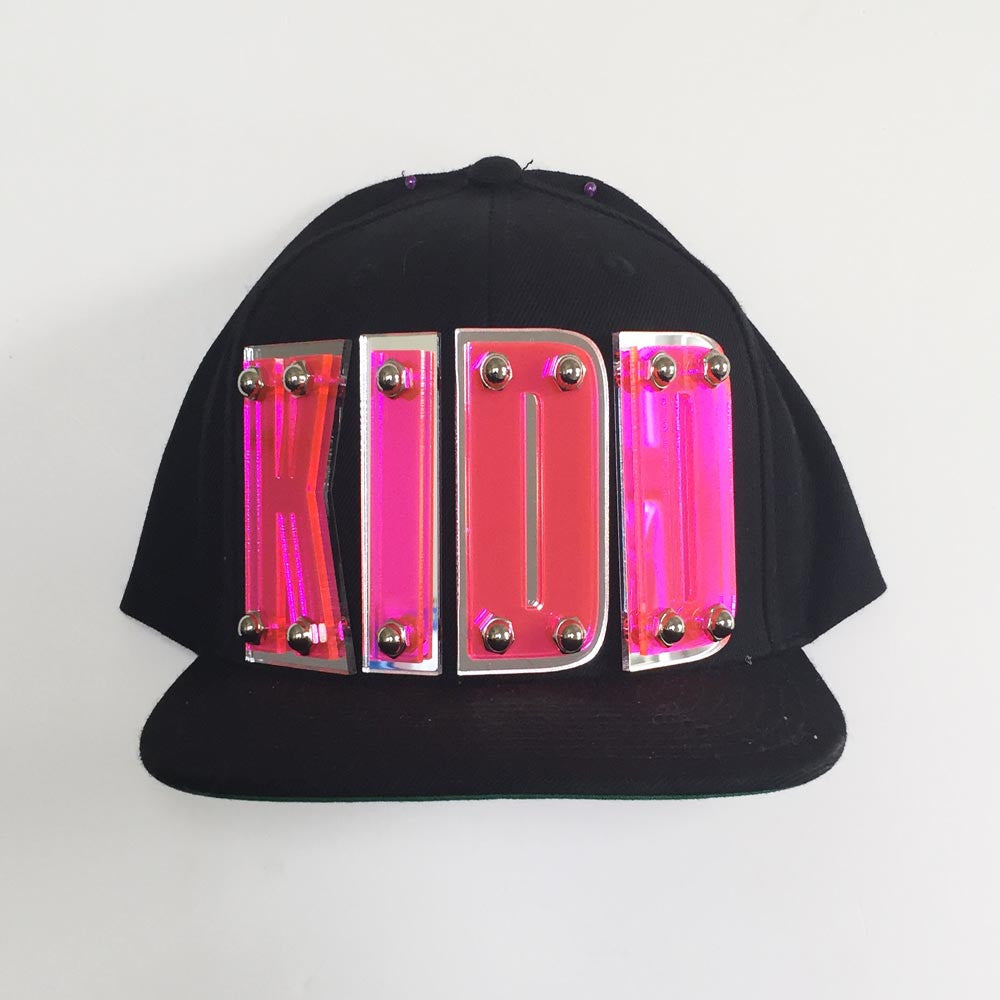 KIDD Pink Mirror  Black Cap