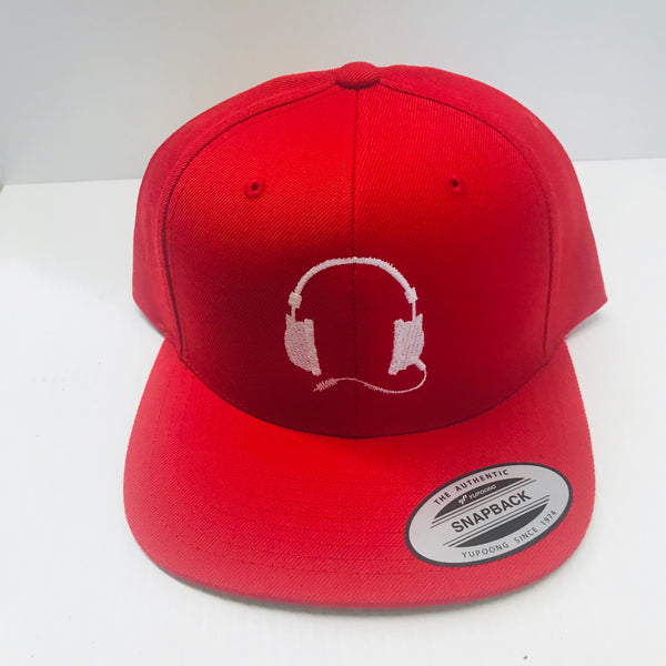 Red cap / white logo